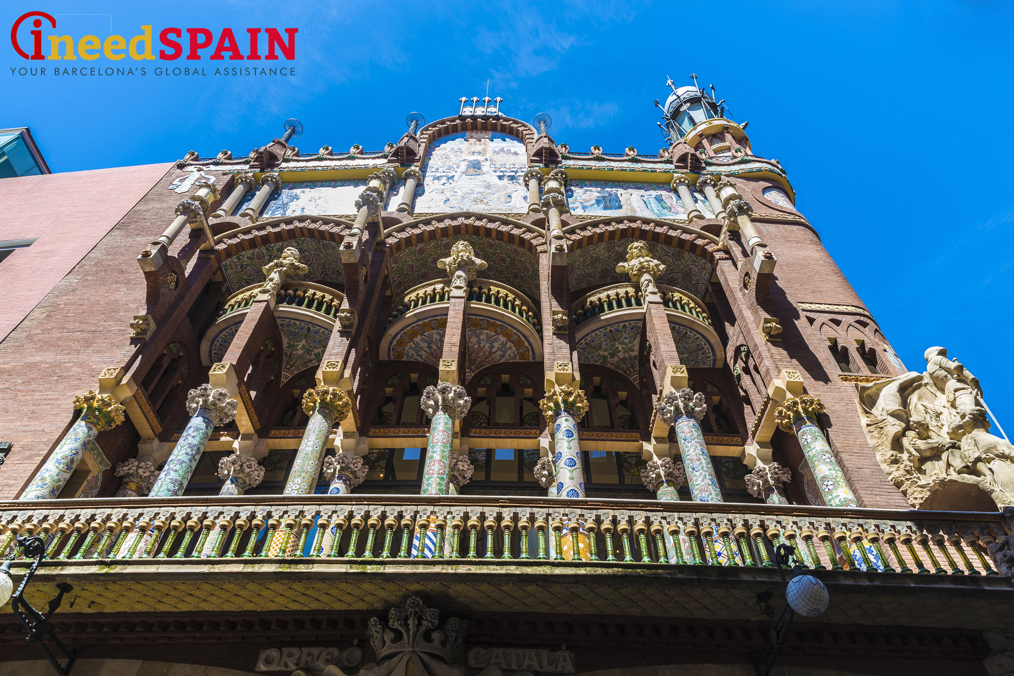 Дворец каталонской музыки. I Need Spain - все о жизни в Испании